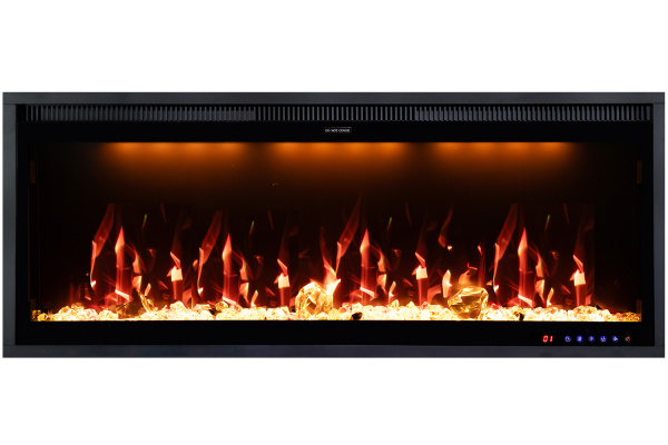 Линейный биокамин Mercury 42 LED RF