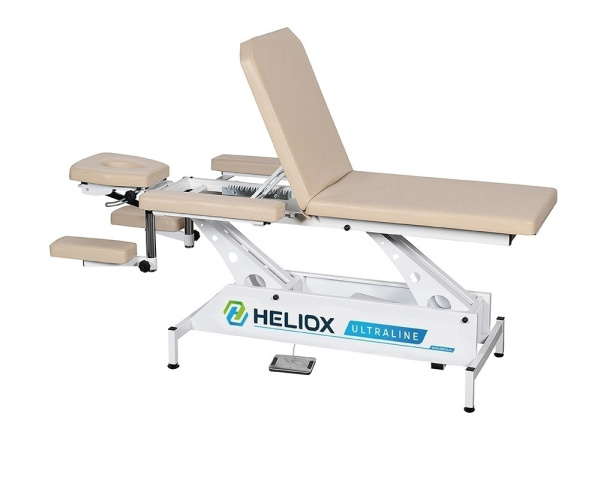 Массажный стол с электроприводом Heliox F1E3C (ширина ложа 750 мм)