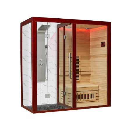 Инфракрасная сауна Mexda WS-1810 красный кедр 2000*1000*2100