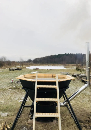 Спачан банный чан черный металл 2000мм